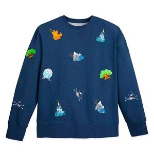 Walt Disney Embroidered Icons Sweatshirt